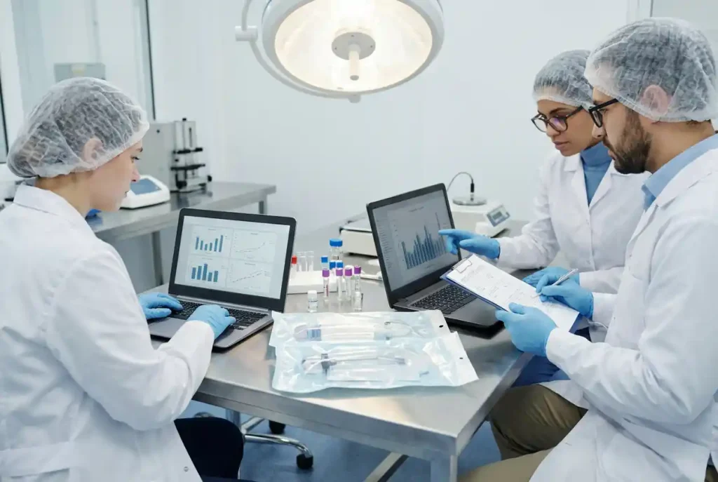 Medical device testing